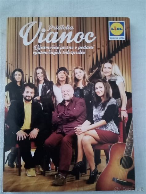 Obal CD albumu Priatelia Vianoc s vianočnou tematikou