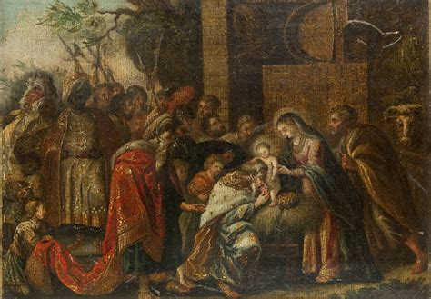 Albrecht Dürer, Klananie troch kráľov, olej na plátne, 1504