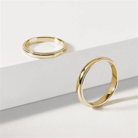 Moderné svadobné obrúčky s minimalistickým dizajnom