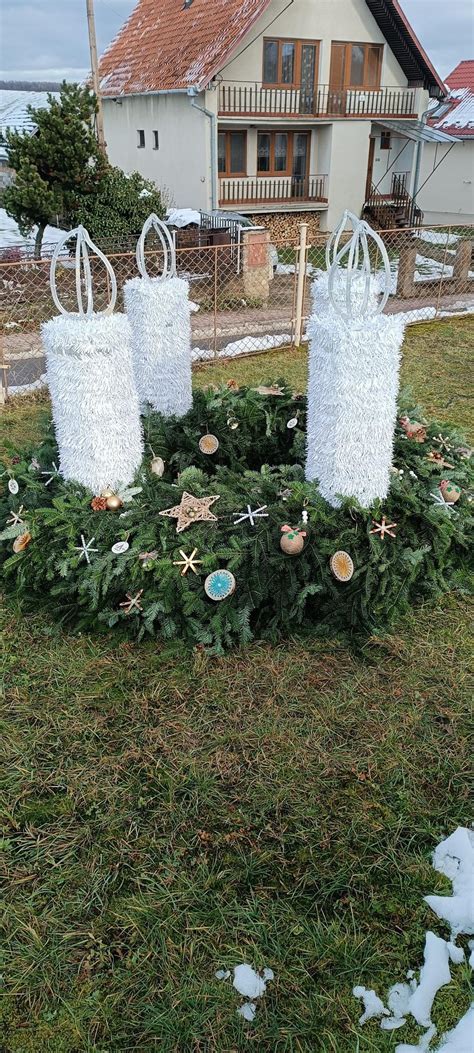 kreatívne nápady na zdobenie adventného venca