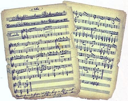 Notový záznam Wagnerovho Svadobného Zboru pre organ