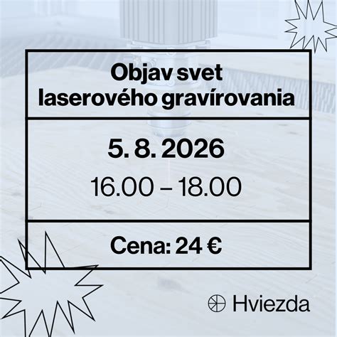 Ukážka laserového gravírovania na kovovej tabuľke