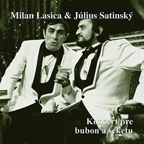 Milan Lasica a Július Satinský spoločne na pódiu