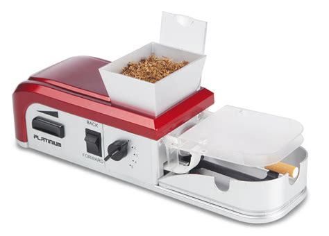 Elektrická plnička cigariet v akcii