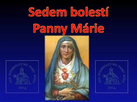 Ilustrácia: Sedem bolestí Panny Márie