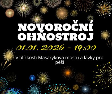 Slávnostný ohňostroj nad Vltavou v Prahe