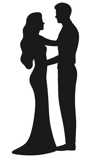 Romantická ilustrácia páru oslavujúceho meniny.