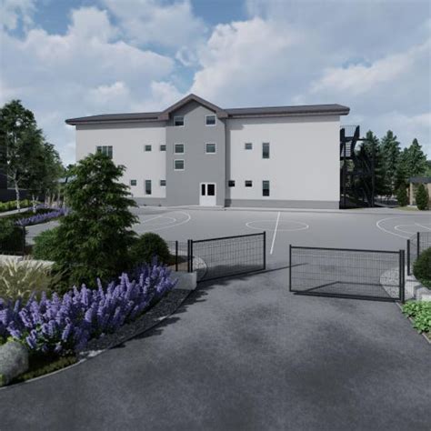 Vizualizácia plánovaného rozvoja obce v novom roku, vrátane rekonštrukcie kultúrneho domu a výstavby nových obytných zón.