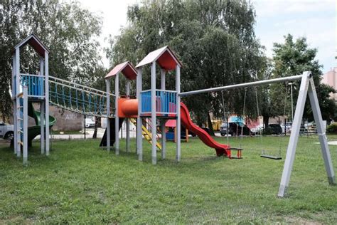 Detské ihrisko v areáli Lodenice Šintava
