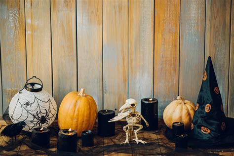 Halloweenske dekorácie a doplnky