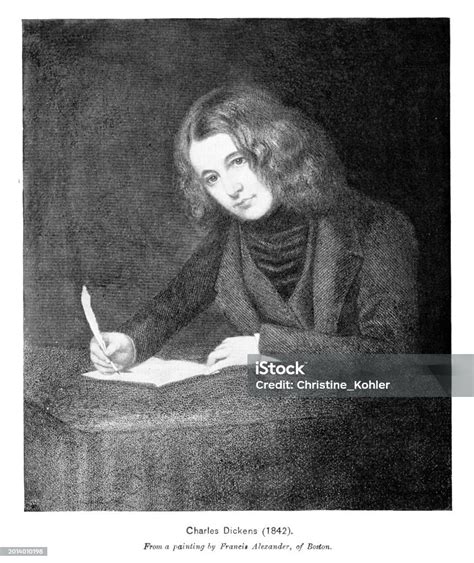 Charles Dickens v roku 1842