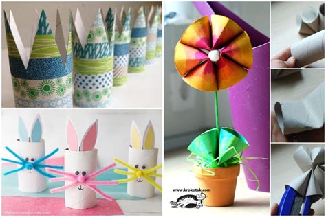 dekorácia v tvare kvietka vyrobená z rolky od toaletného papiera