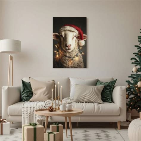 Ilustrácia zlatého prasiatka s vianočnou čiapkou na oblohe