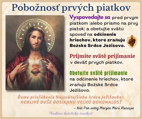 infografika: 9 prvých piatkov a Ježišove prisľúbenia