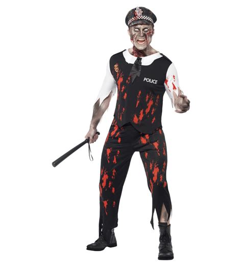 fotografia detí v rôznych zombie kostýmoch (princezná zombie, policajt zombie, lekár zombie)