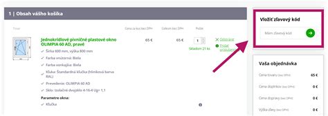 Návod na uplatnenie zľavového kódu v e-shope Mountfield