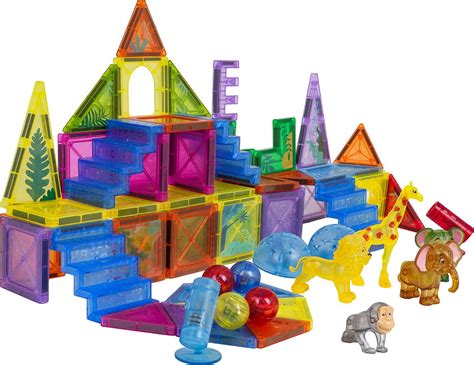 Infografika: Rôzne typy magnetických stavebníc alebo 3D puzzle
