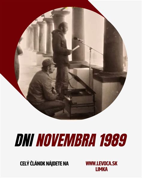 Chronologická schéma kľúčových udalostí novembra 1989