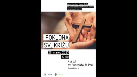 Vyobrazenie poklony svätému krížu.