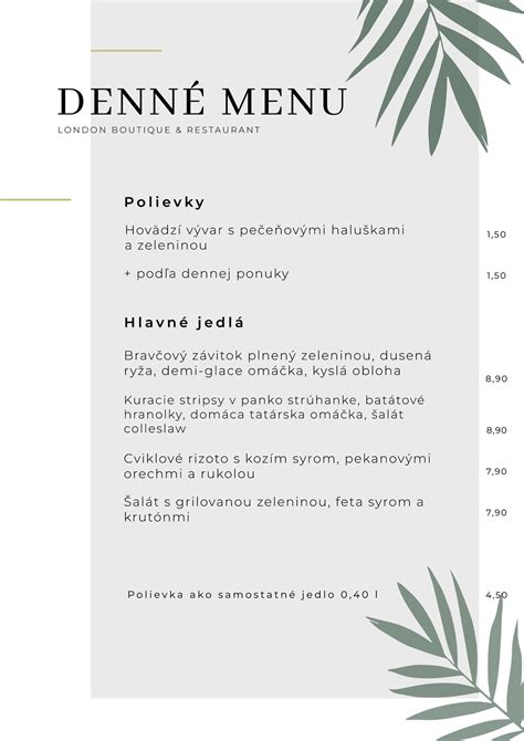 schéma prípravy vegetariánskeho menu: polievky, šaláty a hlavné jedlá