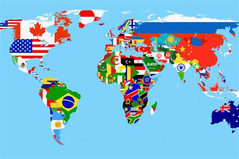 Mapa sveta s rôznymi kultúrnymi symbolmi etikety
