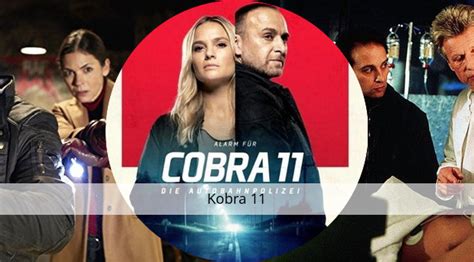 Záber na hlavných hrdinov seriálu Kobra 11 na nemeckej diaľnici