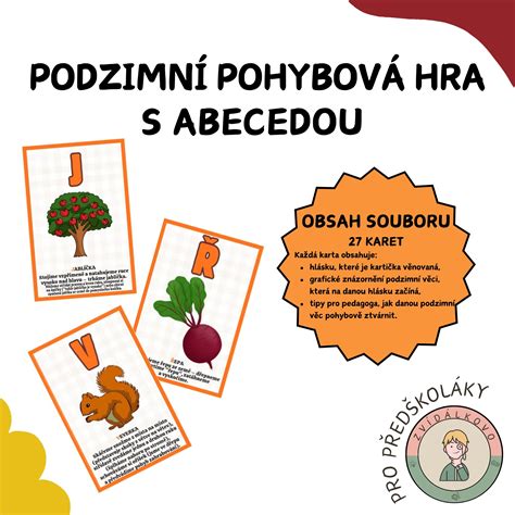 Vzdelávacia nástenka s abecedou poznania a ilustráciami k písmenám