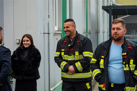 Scéna z odovzdávania cien Dobrovoľní hasiči roka