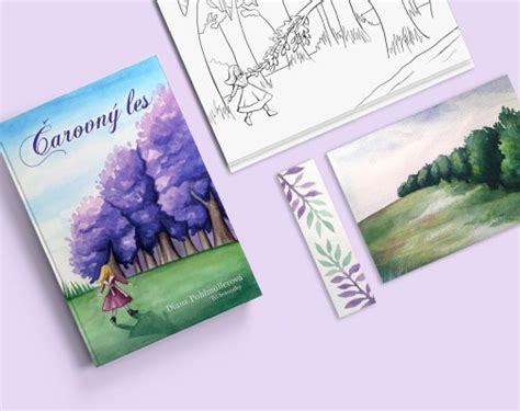 Ilustrácia: Zámocké komnaty alebo zakliaty les s kúzelnými prvkami