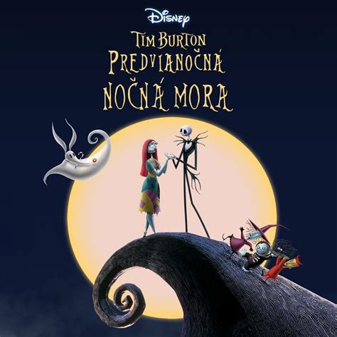 Ilustrácia postáv z filmu Predvianočná nočná mora