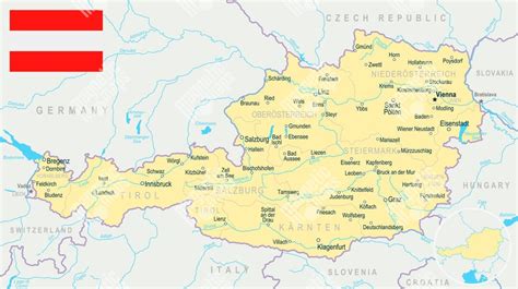 Mapa Nemecka a Rakúska s vyznačenými regiónmi pracovných príležitostí