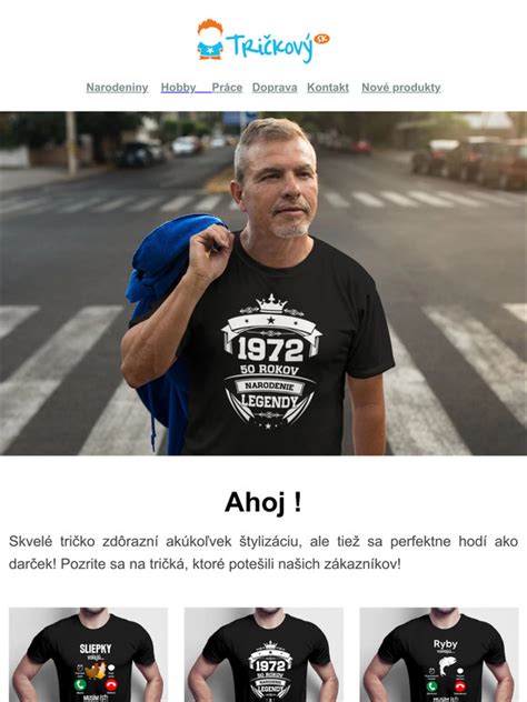 Ukážka vtipných hrnčekov, tričiek a spoločenských hier.