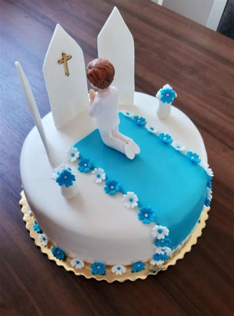 Tematická torta podkova pre prvé sväté prijímanie