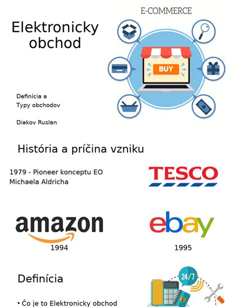 Ilustračná snímka zobrazujúca rôzne typy obchodov a nákupných centier