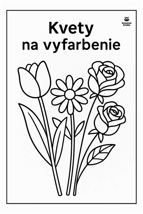 Kolekcia rôznych predlôh srdiečok a kvetov na vyfarbenie