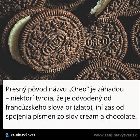 Infografika zobrazujúca nutričné hodnoty a kľúčové zložky kakaových sušienok Oreo