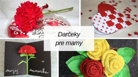 kreatívna infografika s prehľadom tipov na ručne vyrábané darčeky a aktivity ku Dňu matiek