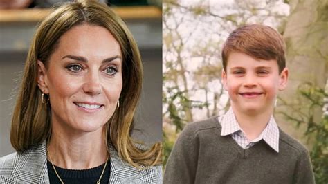 vojvodkyňa Kate držiaca princa Louisa