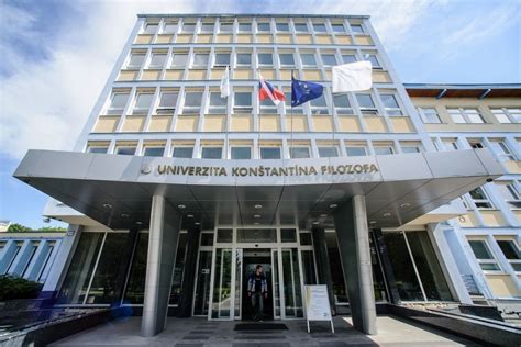 Fotografia budovy Univerzity Konštantína Filozofa v Nitre