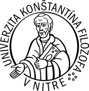 Oficiálne logo Univerzity Konštantína Filozofa v Nitre