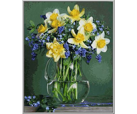 Kytica jarných kvetov symbolizujúca jemné a krásne uzdravenie