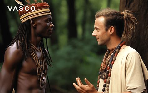 Dvaja ľudia hrajúci bobbing for apples