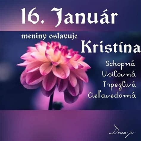 Ilustrácia s menom Kristína a symbolmi viery