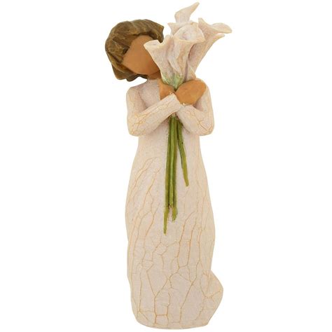 ukážka figúrok Willow Tree alebo vintage lyžičiek