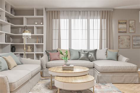 útulná obývačka vo vidieckom štýle s krbom a prírodnými materiálmi