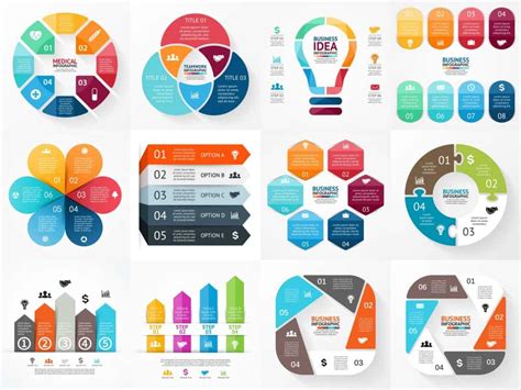Grafická infografika numerologického čísla 8