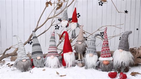 Kolekcia škandinávskych vianočných škriatkov (Tomte/Nisse)