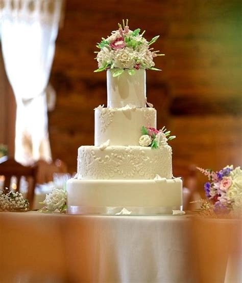 Detail svadobnej torty