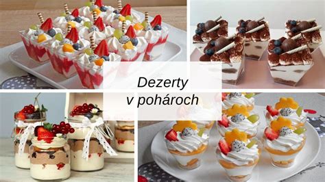 Ukážka servírovania špízov, šalátov v pohároch a ovocných špízov
