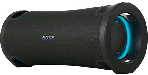 Prenosný párty reproduktor Sony GTK-PG10 s otvorenými hornými panelmi a držiakmi na poháre